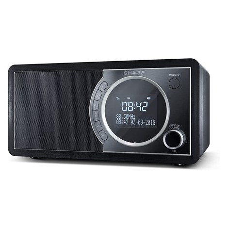 Sharp DR-450(BK) Digital Radio, FM/DAB/DAB+, Bluetooth 4.2, Alarm function, Midnight Black Sharp | Midnight Black | DR-450(BK) | - 3